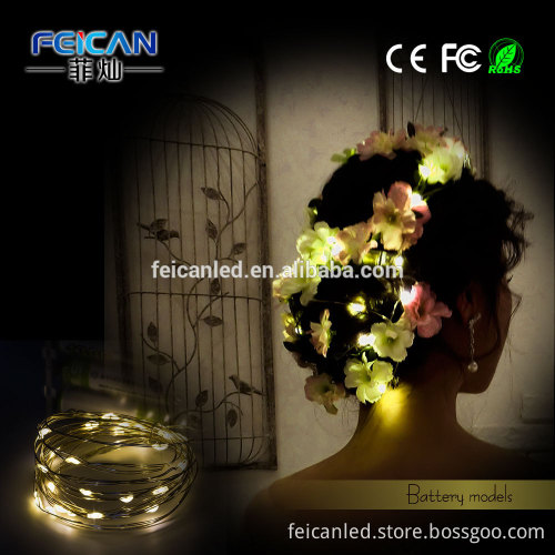 String of battery operated lights
